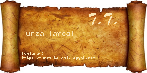 Turza Tarcal névjegykártya